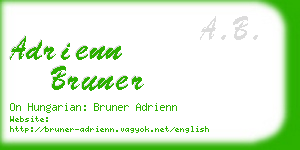 adrienn bruner business card